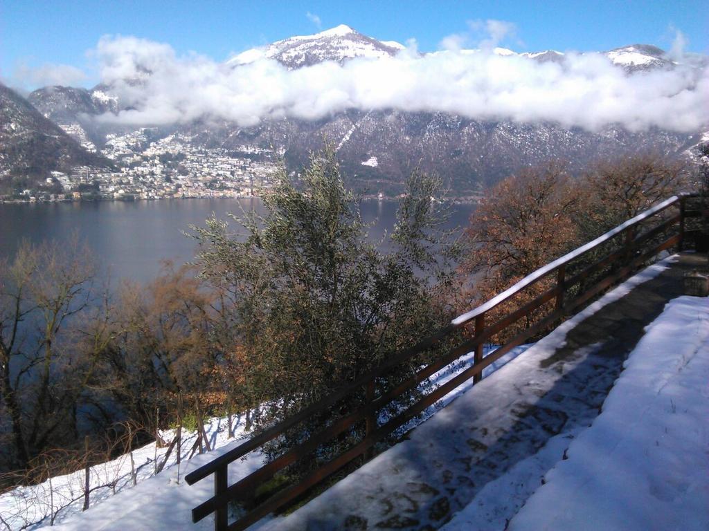 Tra Lago E Montagna Baita La Morena Nesso Exteriér fotografie
