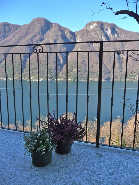 Tra Lago E Montagna Baita La Morena Nesso Exteriér fotografie