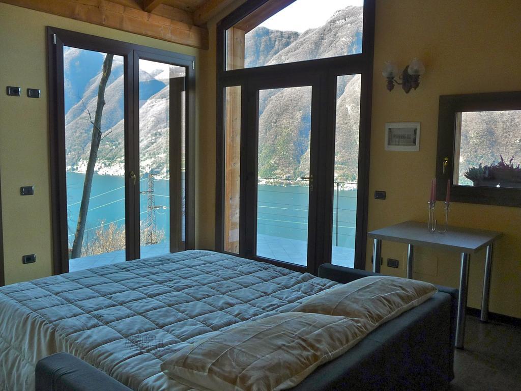 Tra Lago E Montagna Baita La Morena Nesso Exteriér fotografie