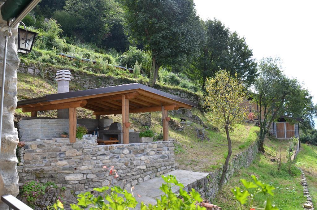 Tra Lago E Montagna Baita La Morena Nesso Exteriér fotografie