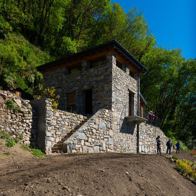 Tra Lago E Montagna Baita La Morena Nesso Exteriér fotografie