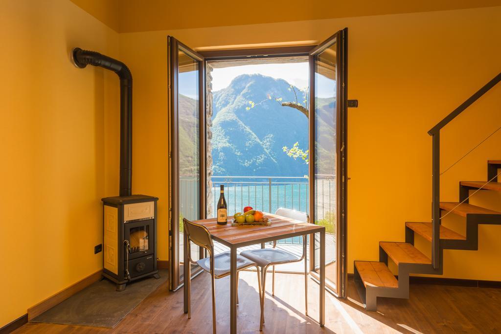 Tra Lago E Montagna Baita La Morena Nesso Exteriér fotografie